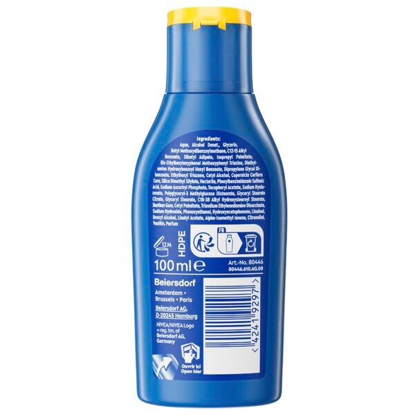 NIVEA Sun Protect & Hydrate SPF50  Zonnemelk 100ml