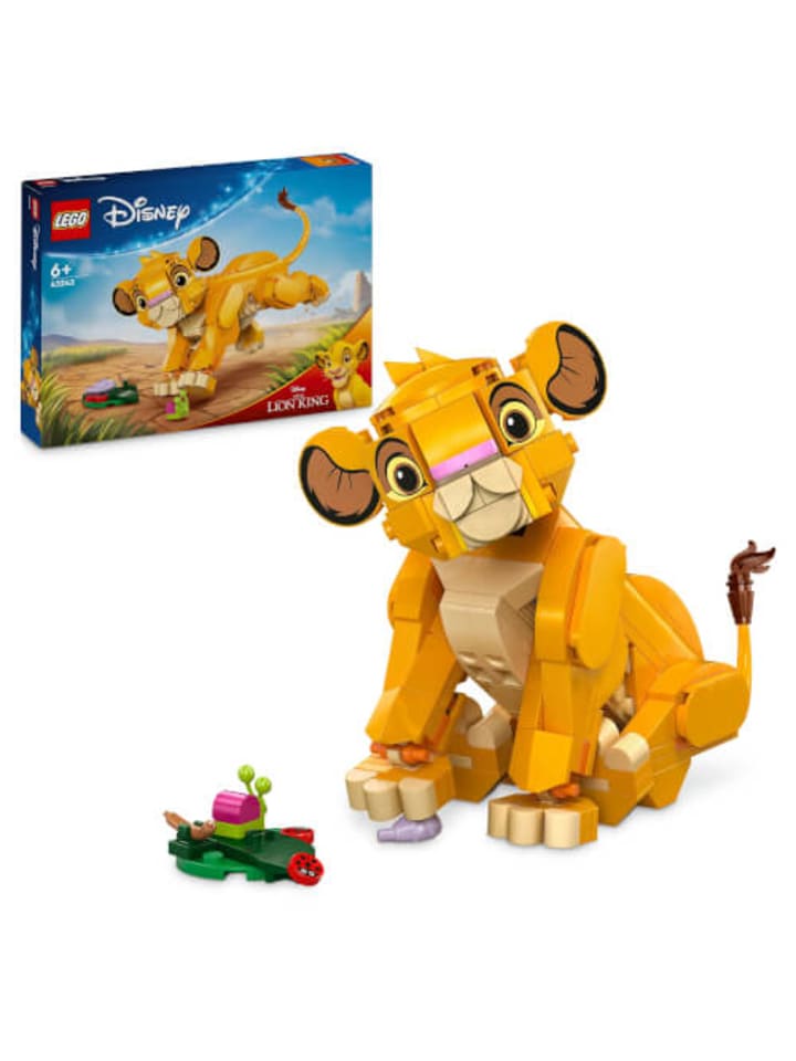LEGO Bausteineset Disney Classic Simba, das Löwenjunge des Königs, ab 6 Jahre günstig kaufen onesize
