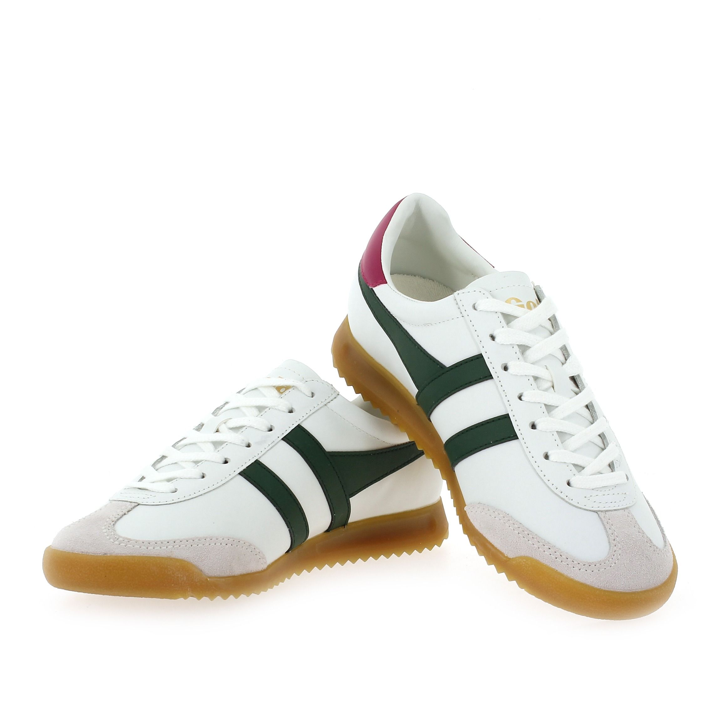 Gola  TORPEDO LEATHER CLB622 - Blanc Vert