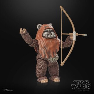 Star Wars Episode VI 40th Anniversary Black Series Actionfigur Wicket 15 cm