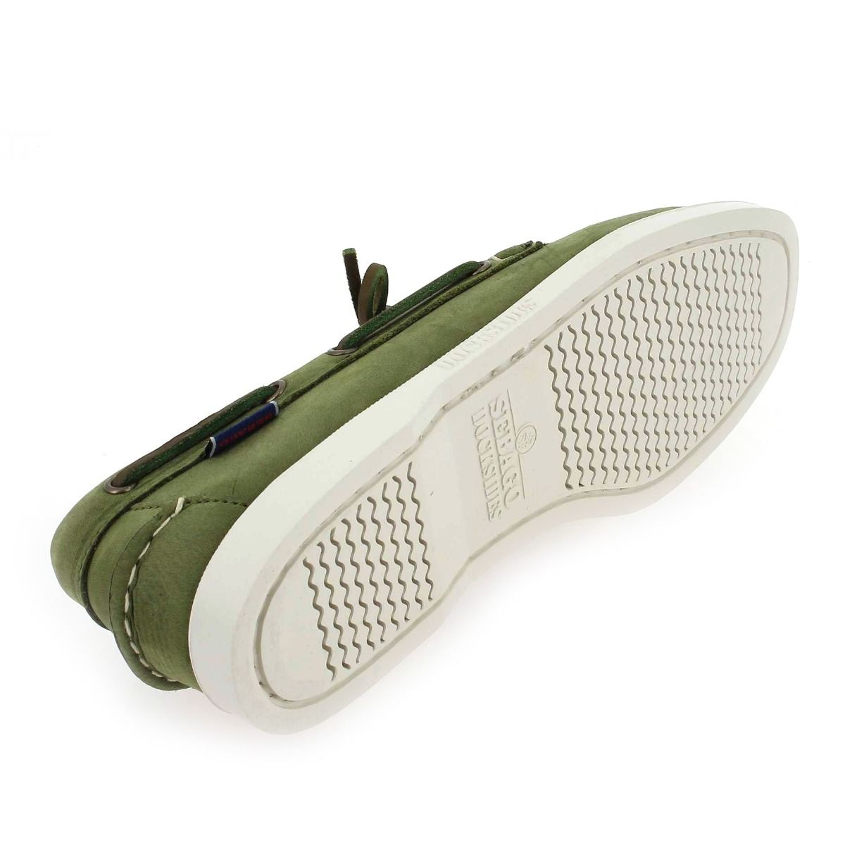 Sebago  DOCKSIDE PORTLAND CRAZY H - Kaki