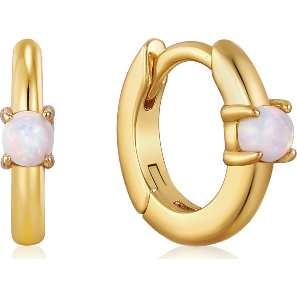 Ania Haie Créoles 925 Argent Boucles d'oreilles