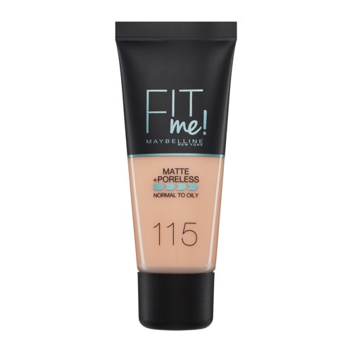 Maybelline Fit Me! Matte+ Poreless folyékony alapozó 110 porceláncsem 30 ml