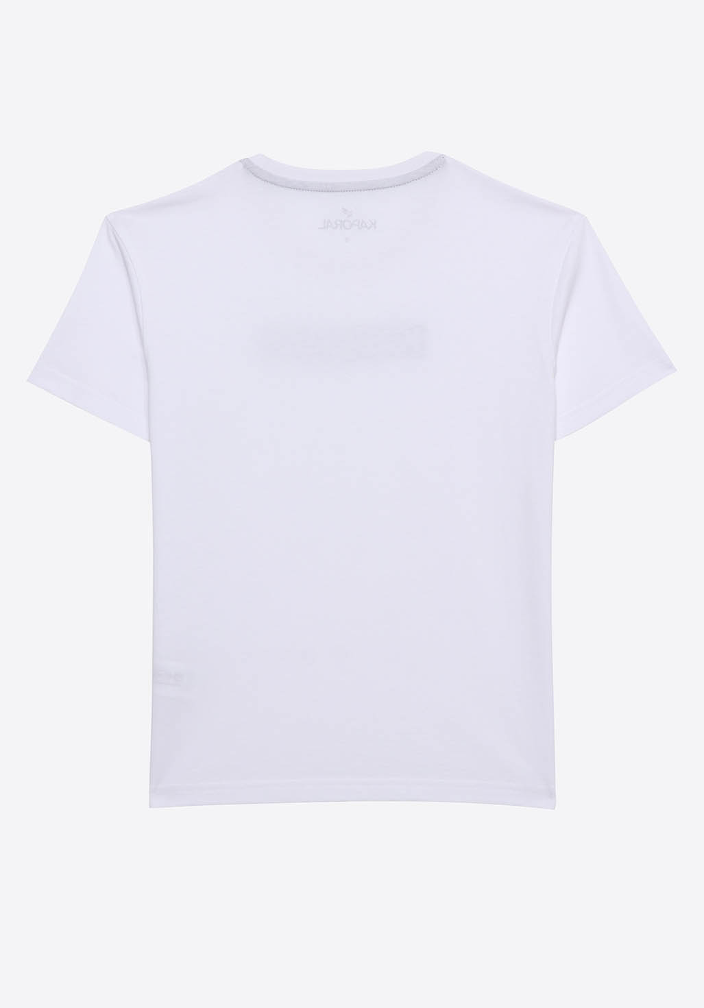 EDDY   T-shirt blanc Garçon 100% coton