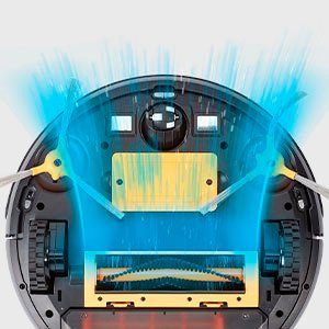 Medion® Nass-Trocken-Saugroboter S12 SW MD 20041, App + Alexa Steuerung, Betriebszeit bis zu 110 Min.