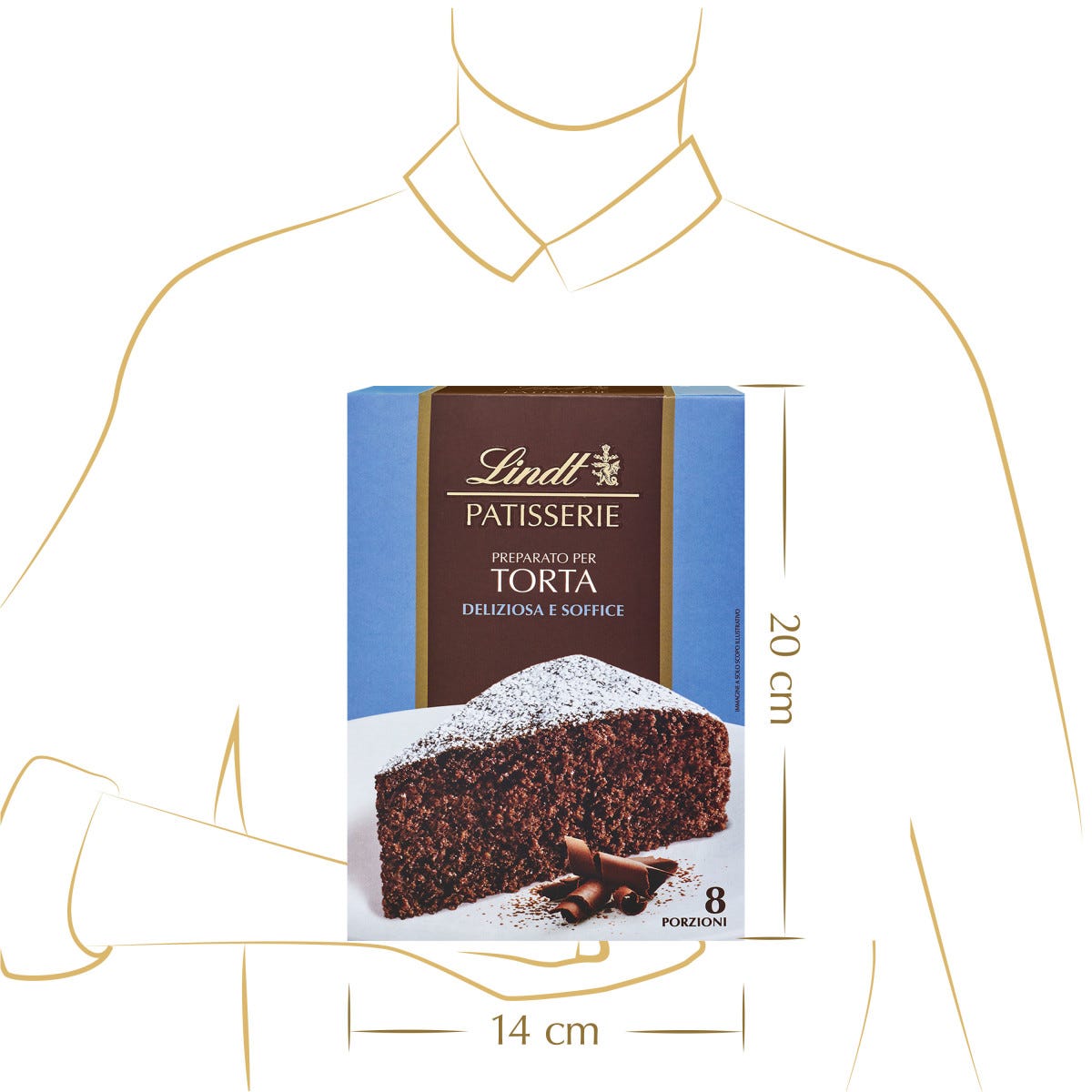 Schokoladenkuchen-Mischung, 400g