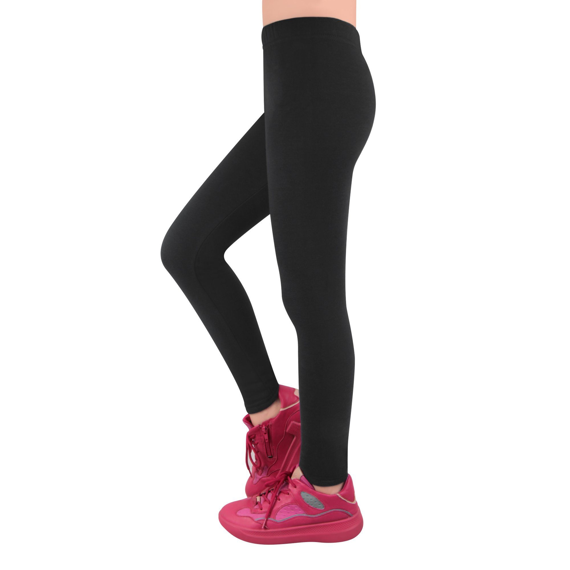 L&K-II Thermoleggings 4602 (1/2/3er-Pack, 1-tlg., 1/2/3er-Set) Winter gefütterte Mädchen Leggings