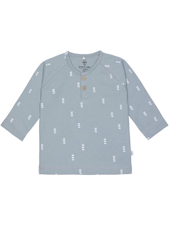 Lässig Longsleeve in Hellblau günstig kaufen