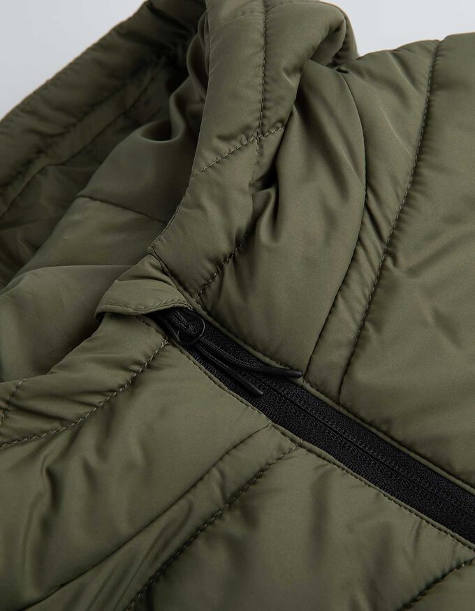 Jacke - Rippbündchen