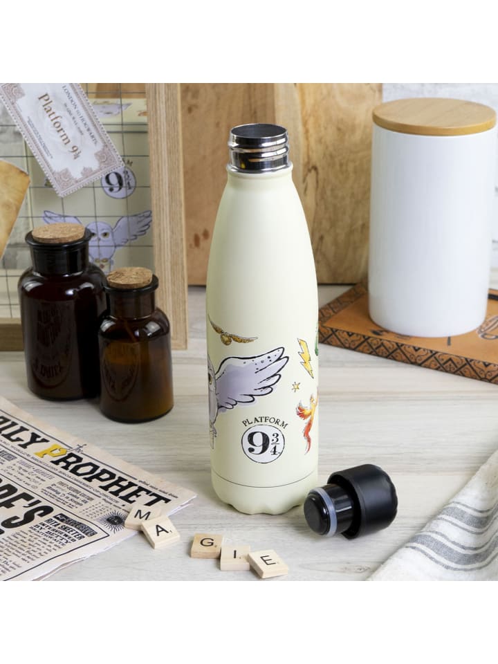 Geda Labels Isolierflasche Harry Potter Eule in Gelb - 500ml günstig kaufen onesize