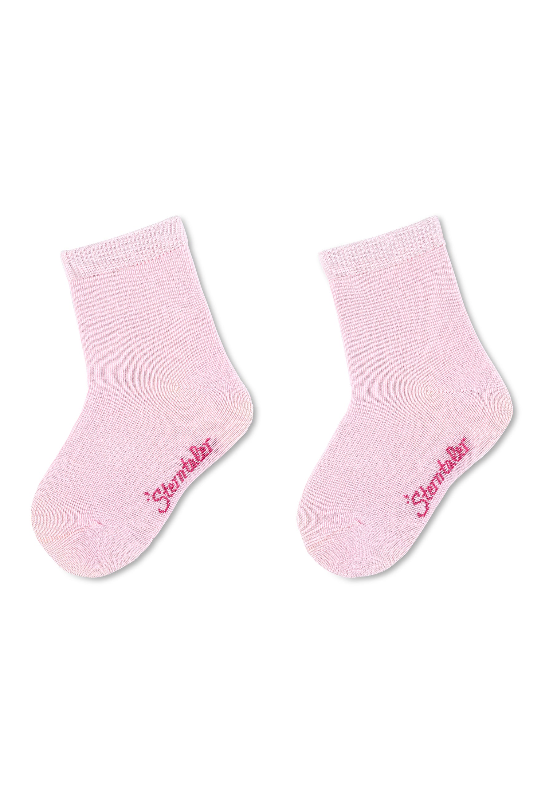 Socken 2er-Pack, uni in 7 Basic Farben