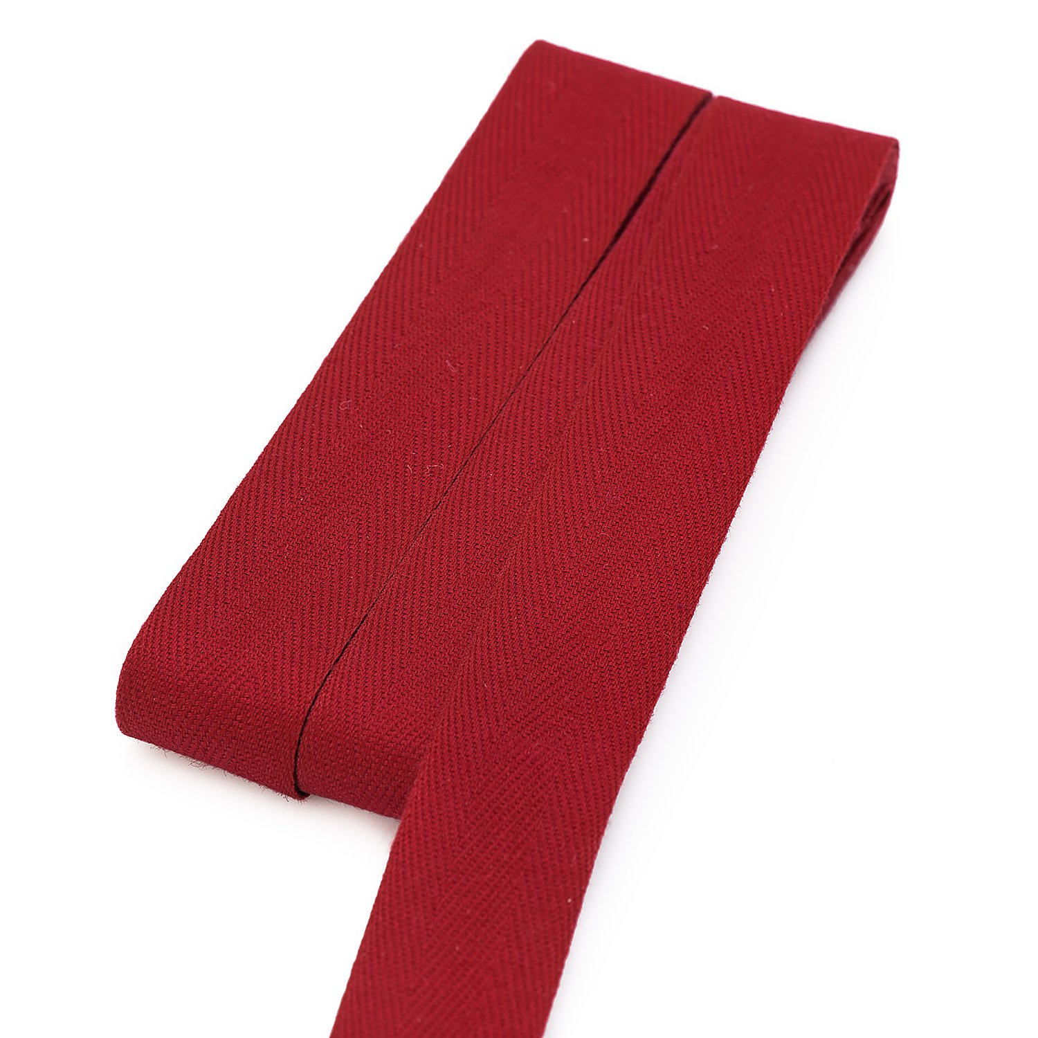 buttinette Nahtband, weinrot, Breite: 2 cm, 5 m