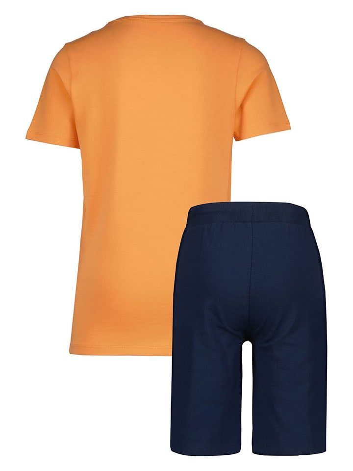 Vingino Pyjama in Dunkelblau/ Orange günstig kaufen