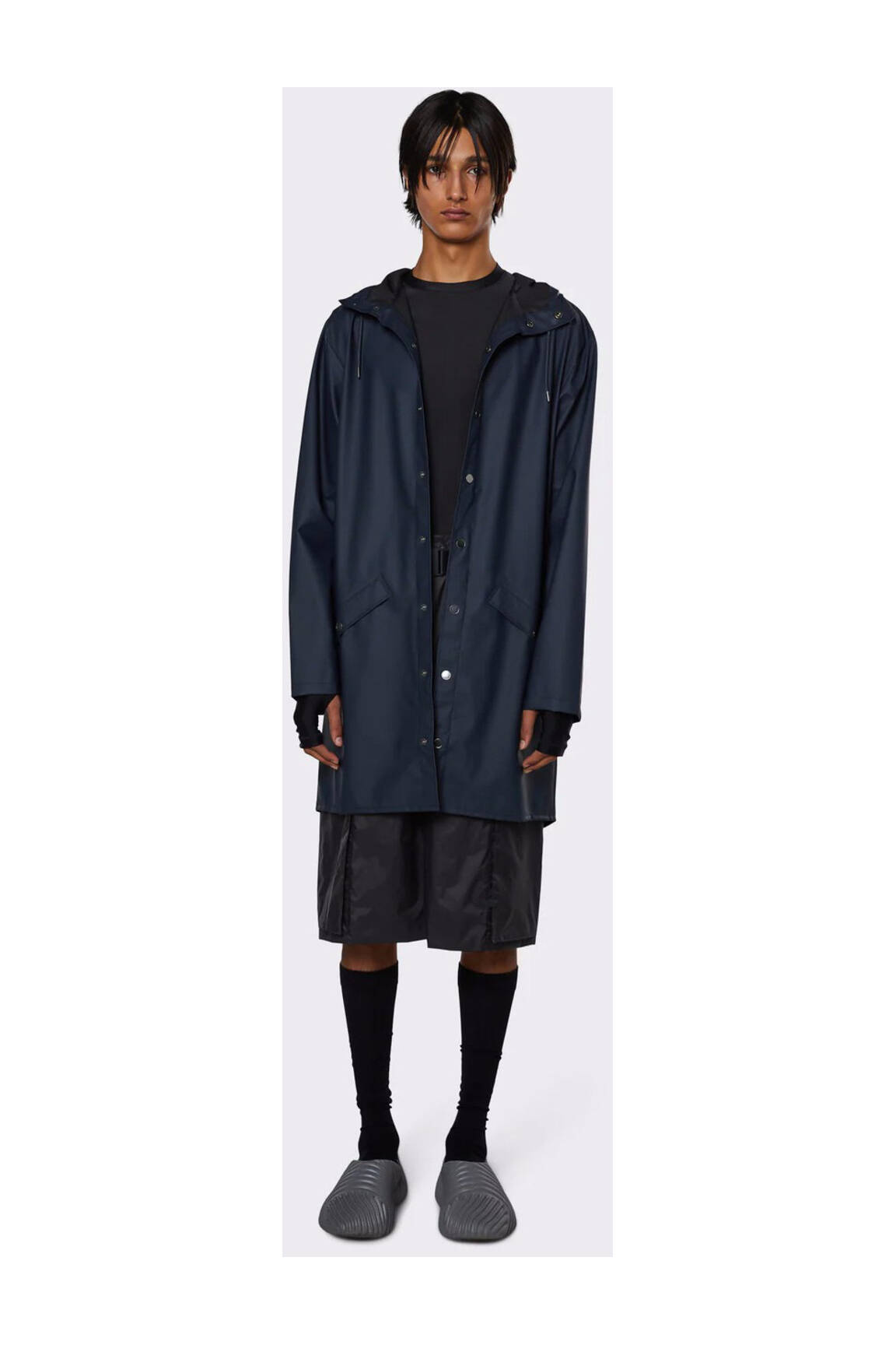 Rains Impermeables Trenchs Unisexe couleur bleu