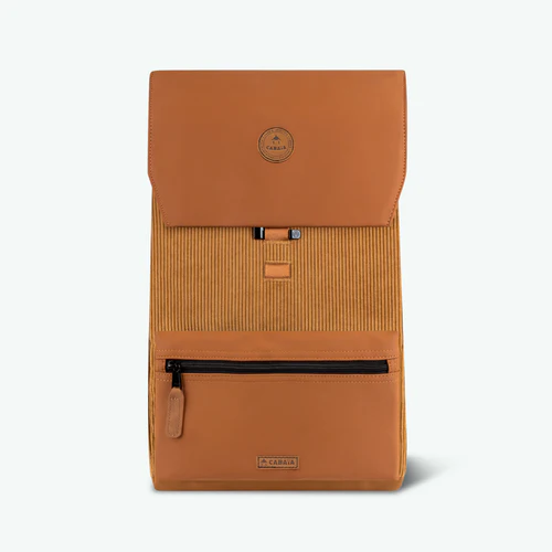 City Leeds brown backpack