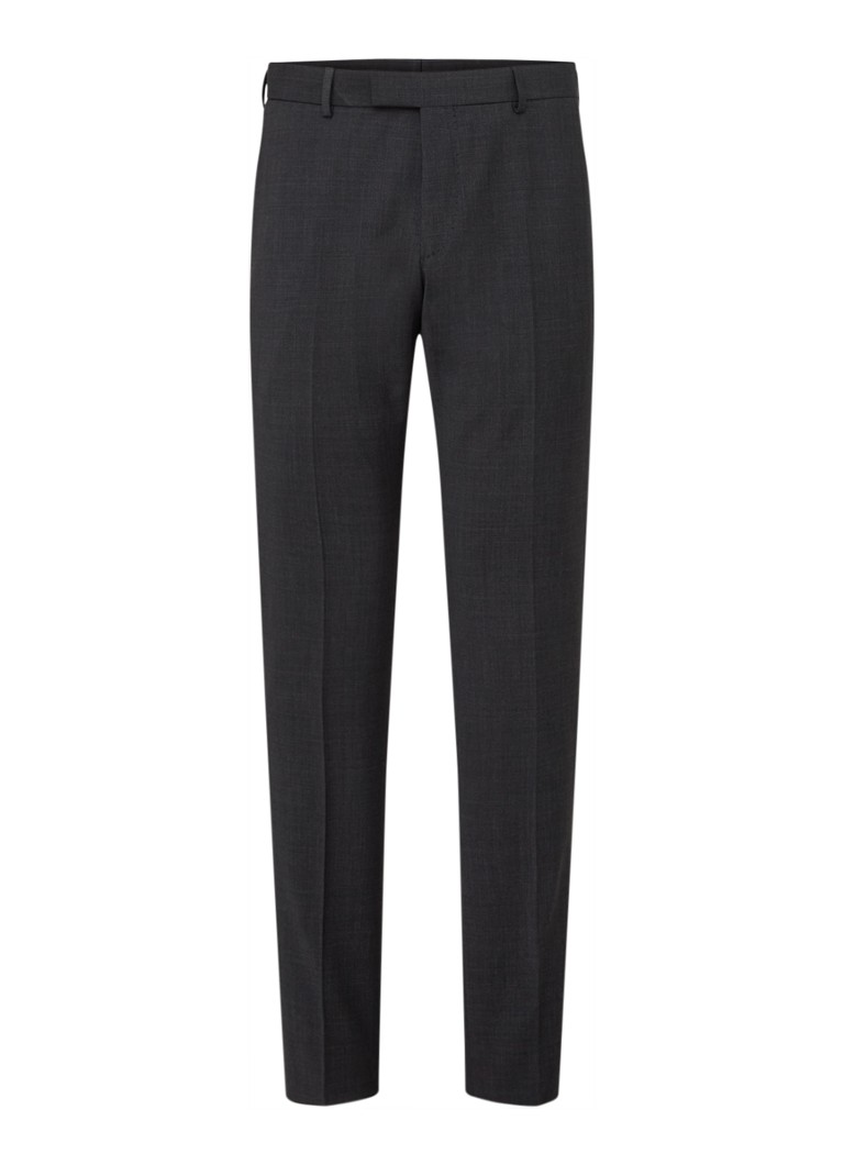 Pantaloni Strelson Flex Cross Mercer Slim Fit din amestec de lână
