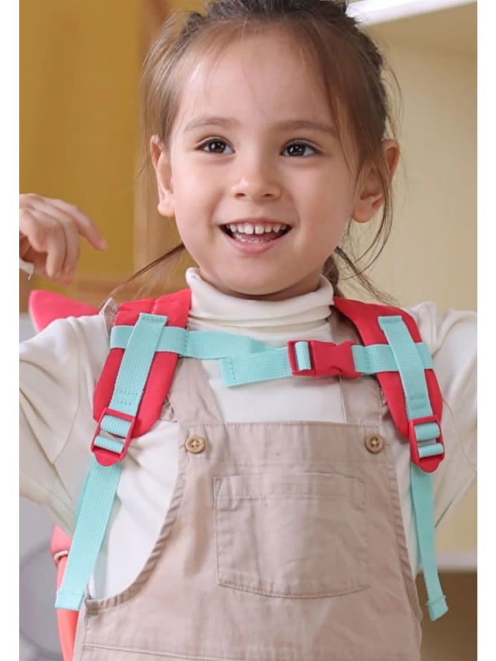 Sigikid Kindergarten Rucksack fröhliches Tiergesicht, 5,2 Liter in pink günstig kaufen onesize