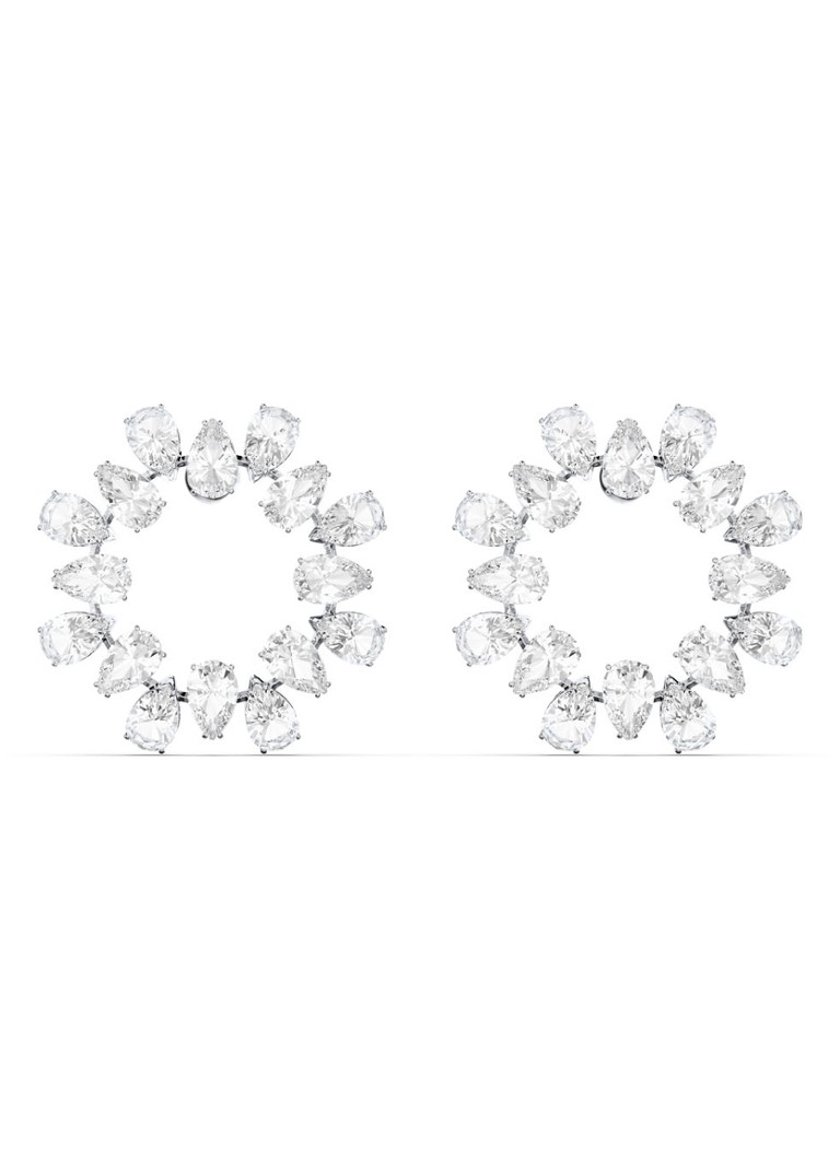 Swarovski Stud Earrings with Crystal