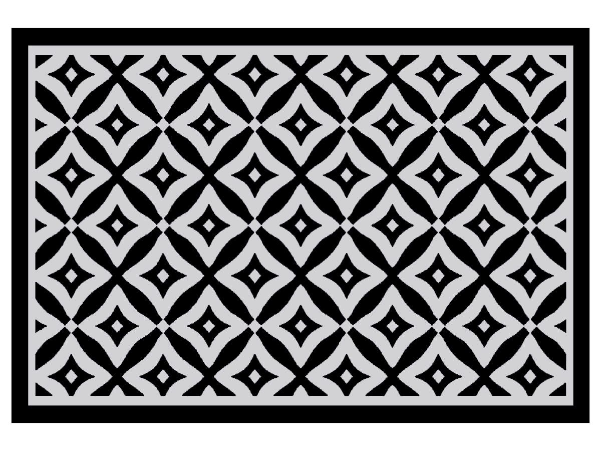 Obelink Patio Mat Cube 440 x 290 cm Zeltteppich