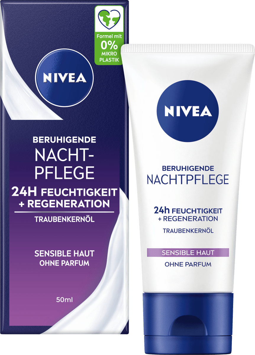 Nachtcreme Essentials sensible Haut, 50 ml