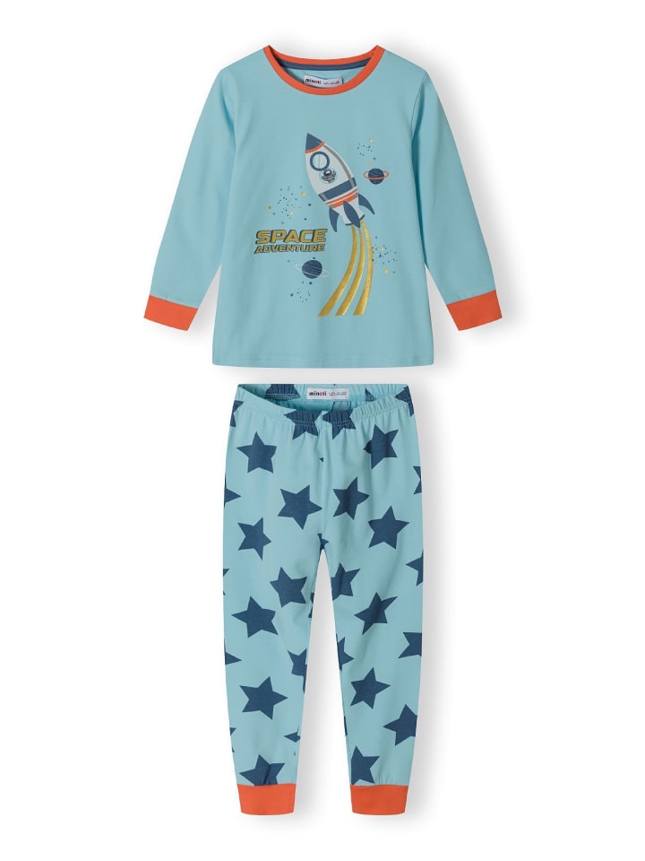 Minoti 2er-Set: Nachtwäsche 19pj21 in blau günstig kaufen