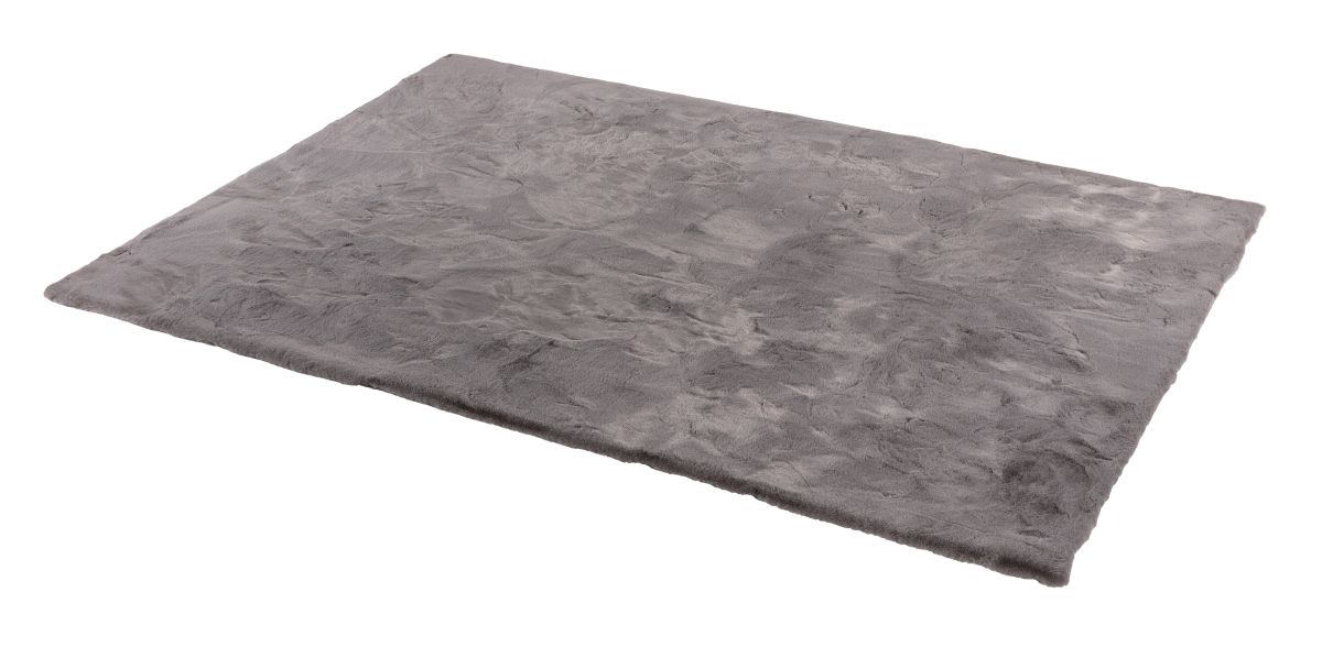 Schöner Wohnen Fellteppich Tender In Schaffelloptik Grau 80 x 150 cm