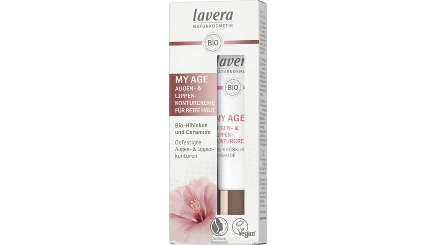 lavera MY AGE Augen- und Lippenkonturencreme 15 ml
