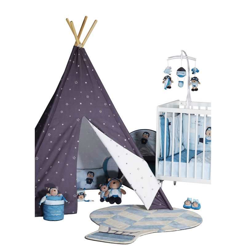 Tipi en toile coton Lazare