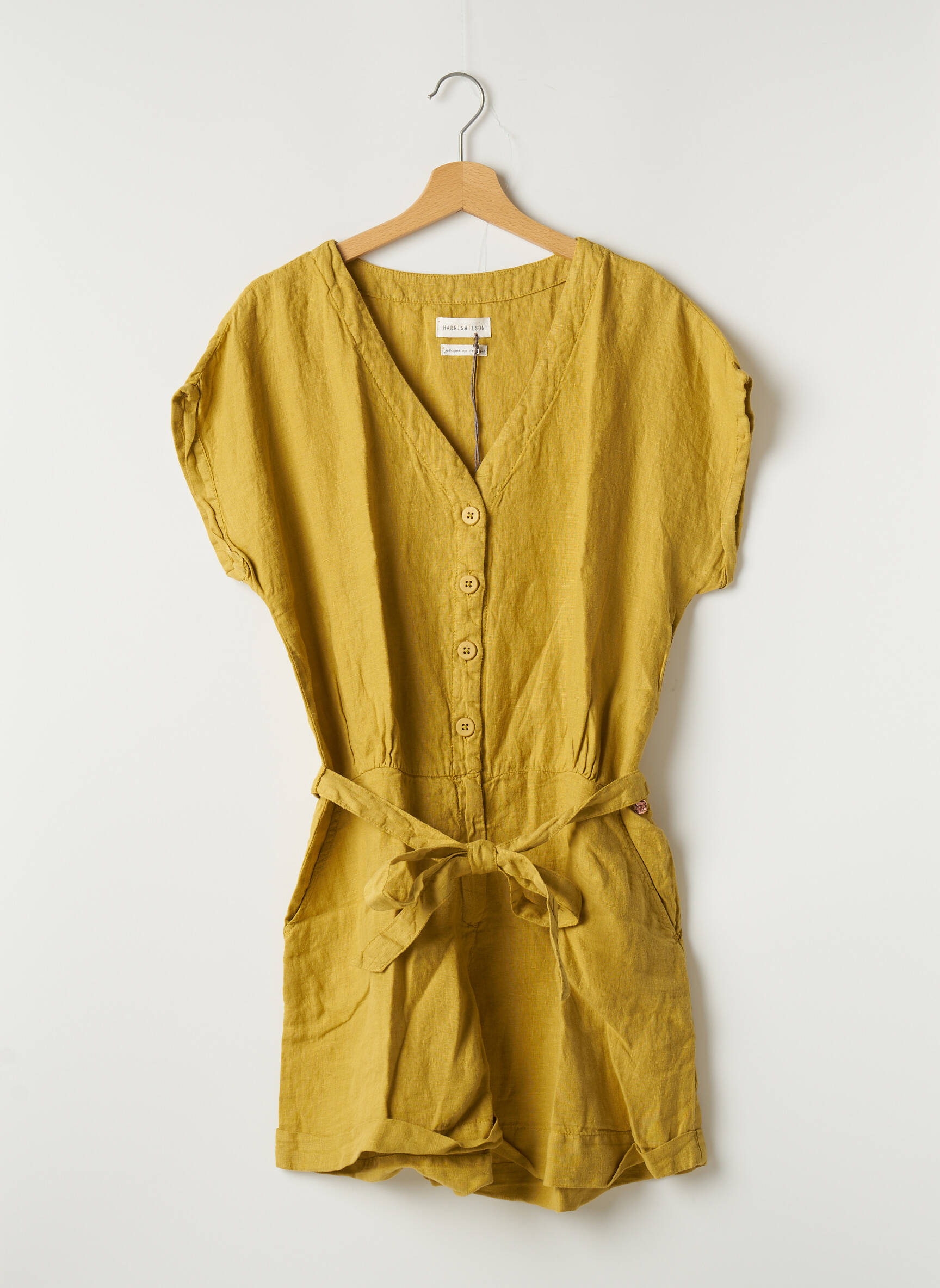 Harris Wilson Combi Shorts Femme couleur jaune
