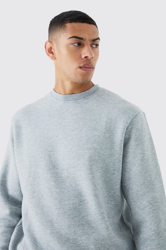 Basic Rundhals-Sweatshirt