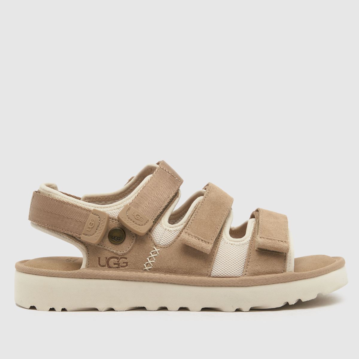 UGG – Goldencoast – Sandfärgade sandaler med flera remmar