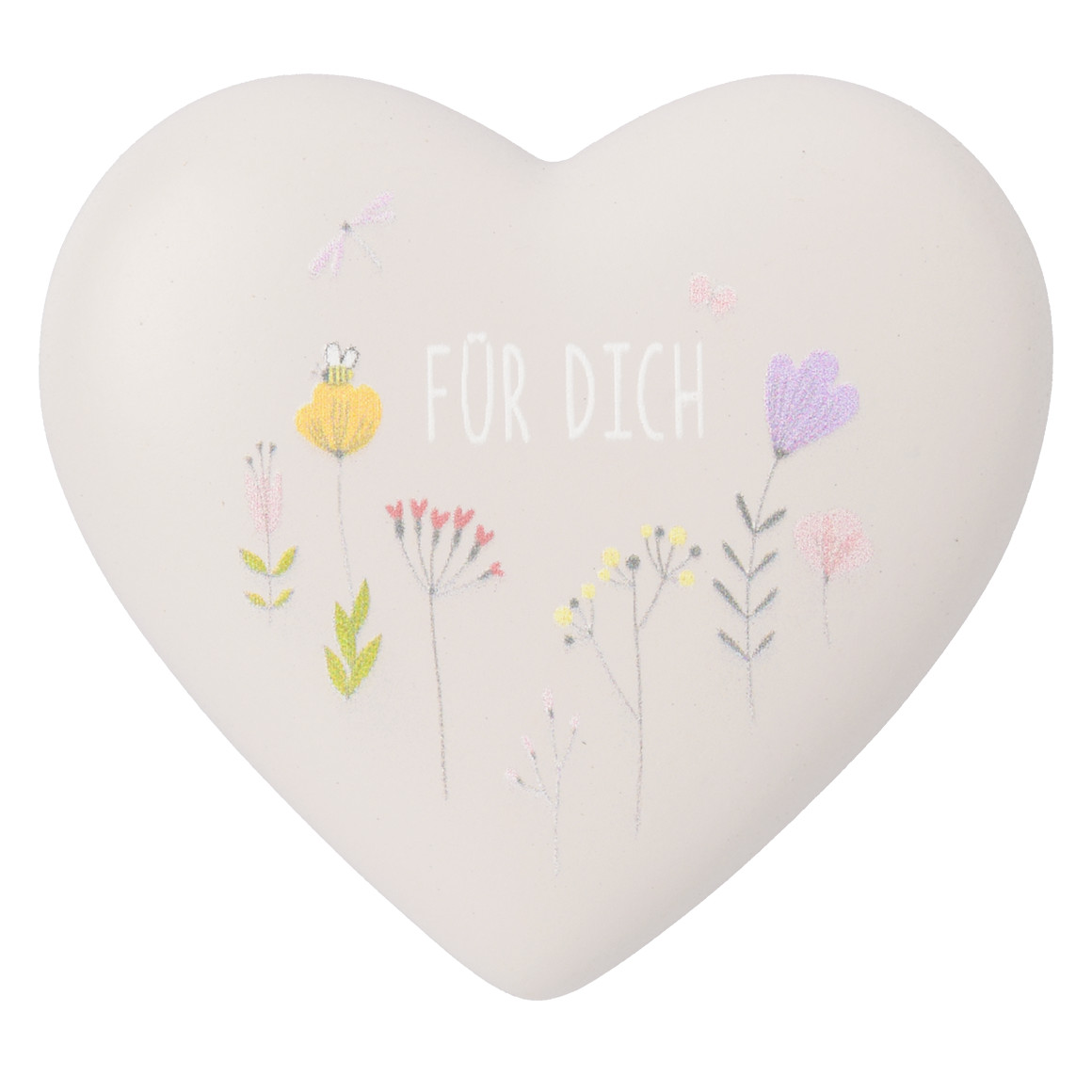 Deko-Herz mit Spruch