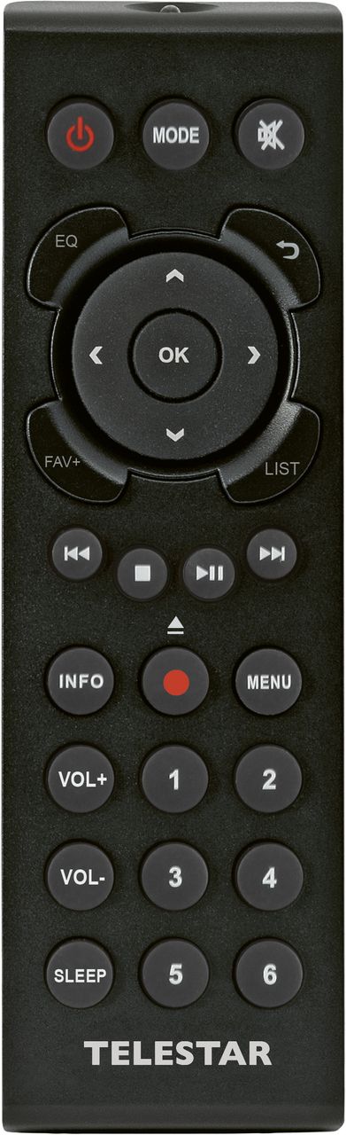 TELESTAR DIRA DAB /UKW Stereo Radio mit Bluetooth S 24 CD holzoptik