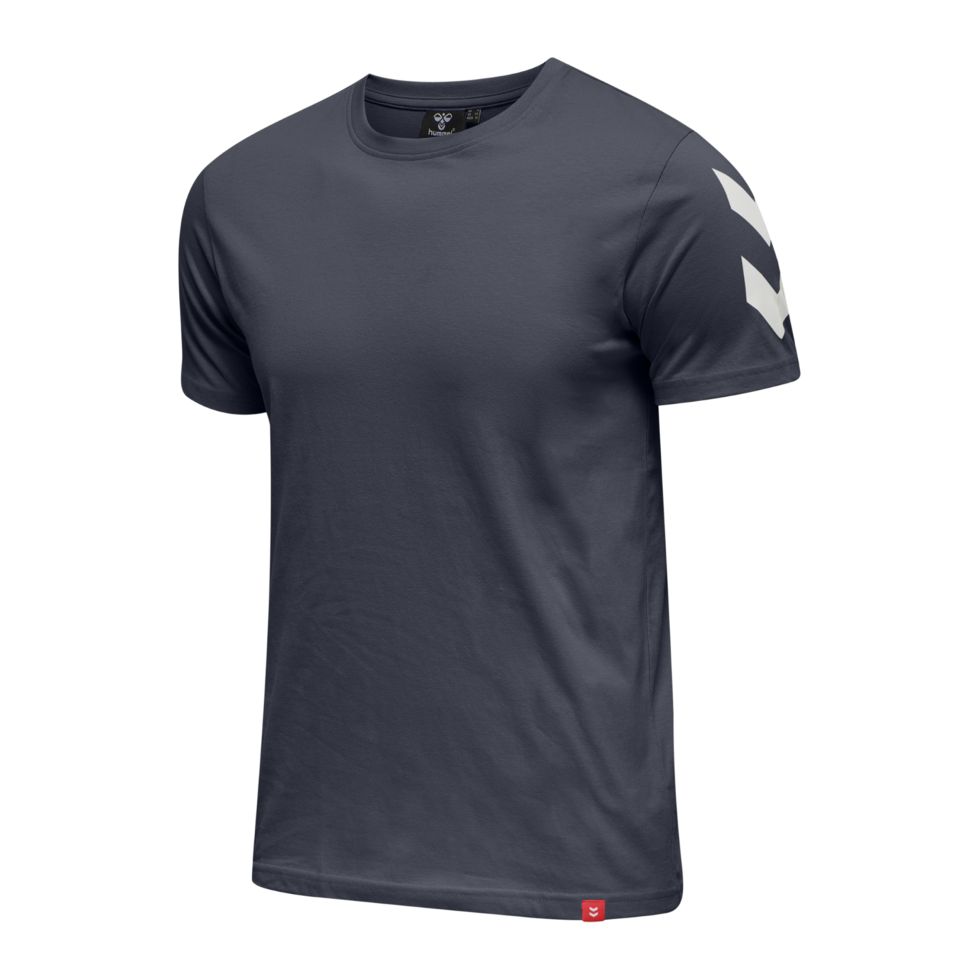 Hummel hmlLEGACY Chevron T-Shirt Blau F7429