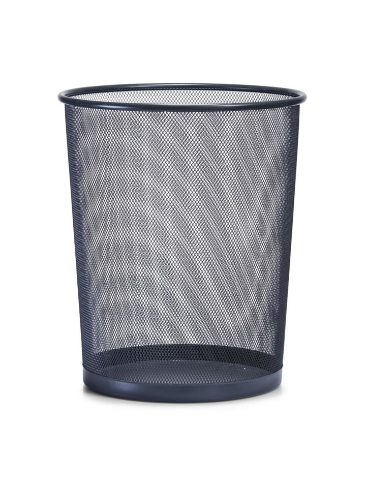 Zeller Present Papierkorb in schwarz günstig kaufen onesize