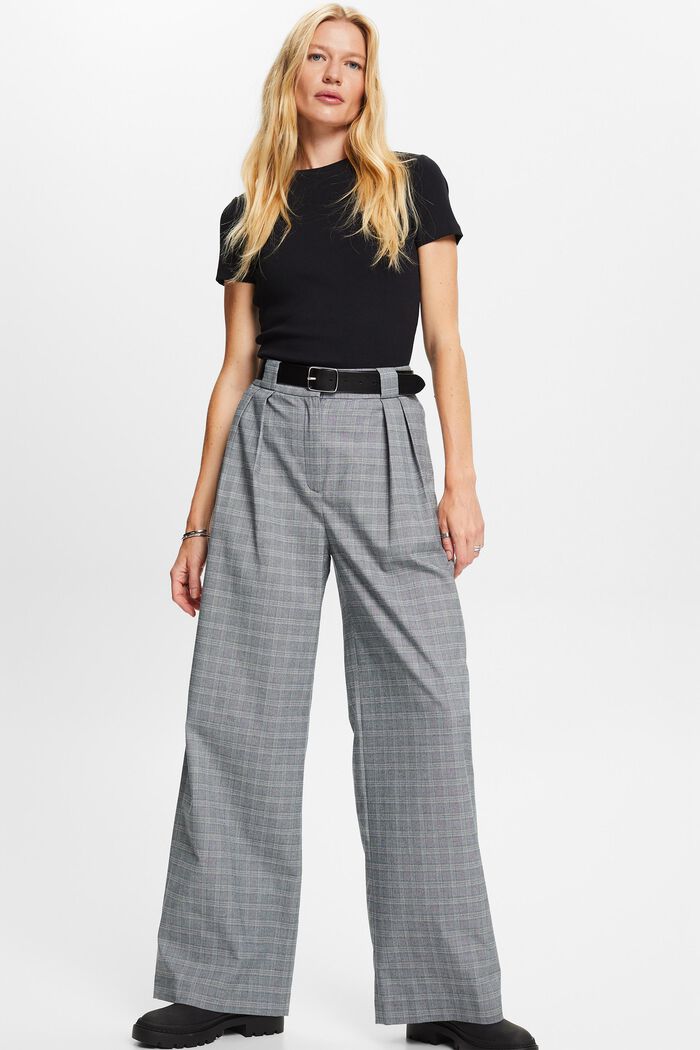 Mix & Match: Hose mit Glencheck-Karo