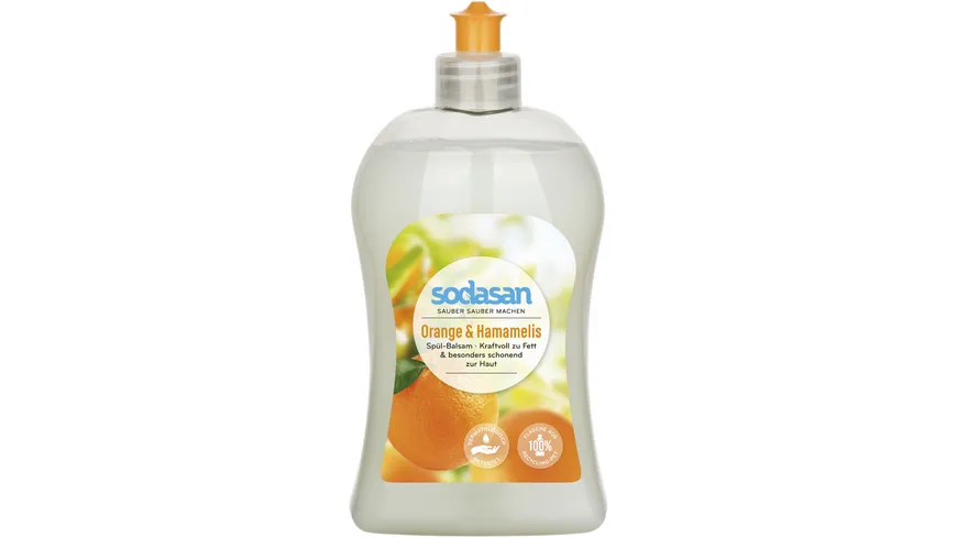 sodasan Spülbalsam Orange & Hamamelis 500 ml