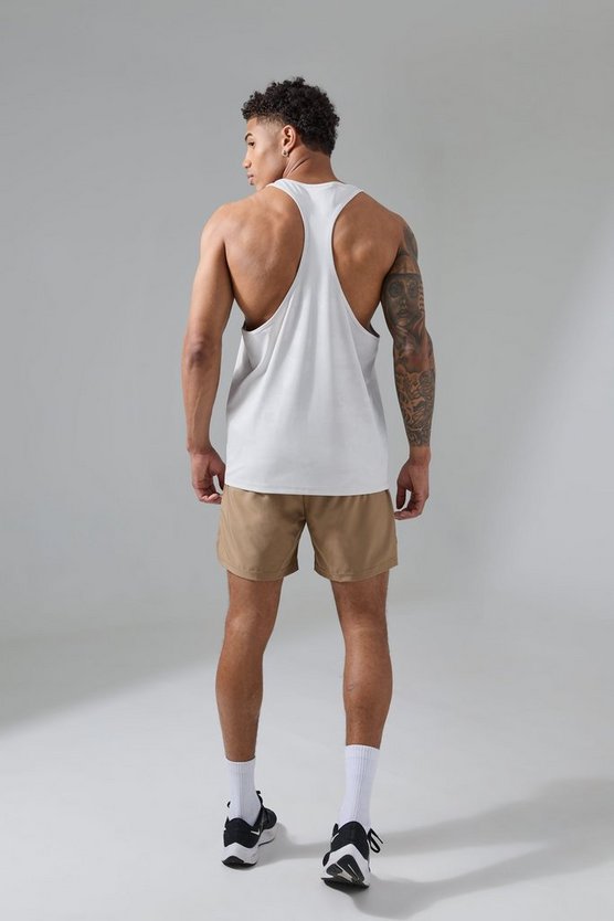 Man Active Camouflage Performance Tanktop