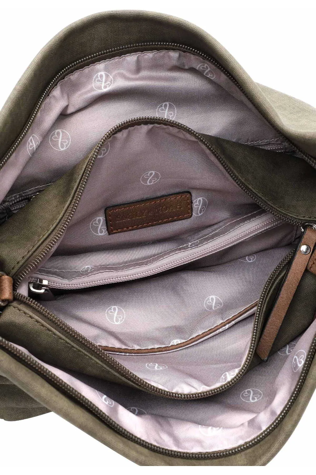 Emily & Noah  Handtasche - Grün - Unifarben