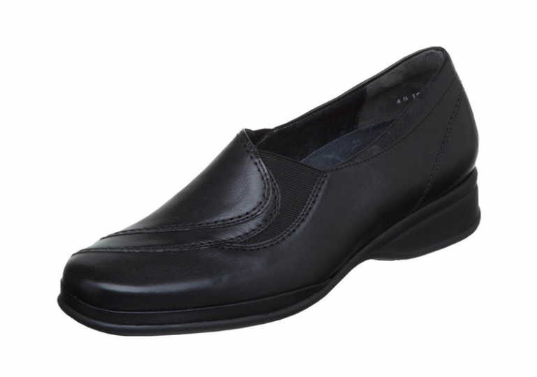 SEMLER Komfort Slipper schwarz