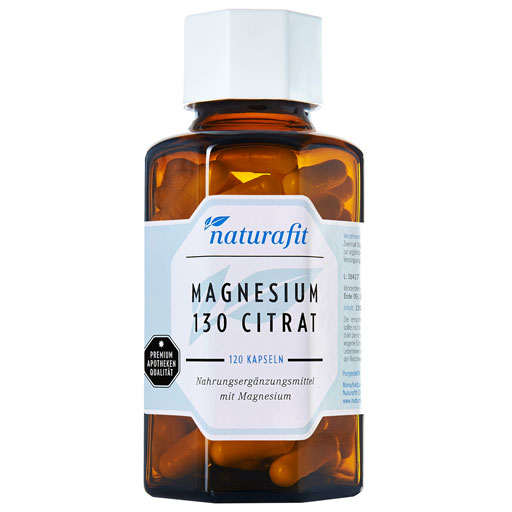NATURAFIT Magnesium 130 Citr Kapseln  120 St  Kapseln
