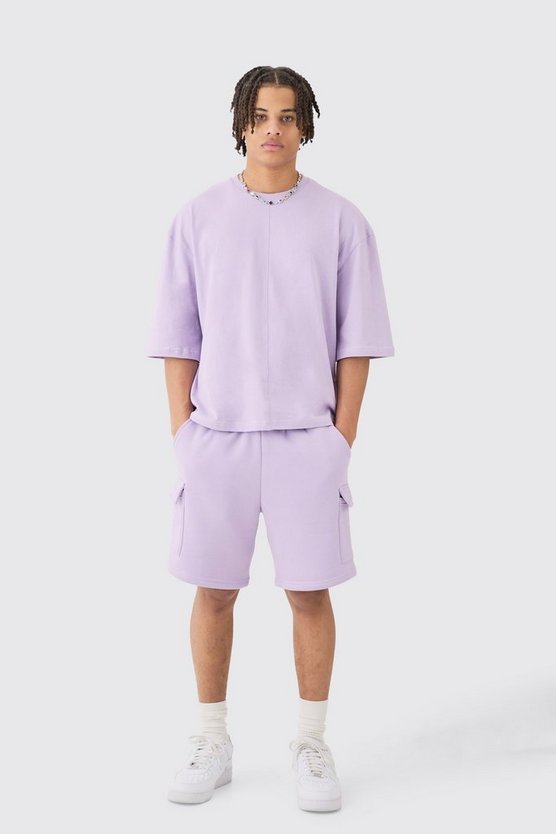Kastiges Oversize T-Shirt & Cargohose