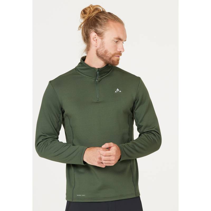 Whistler Kalle M Waffle Midlayer Langarmshirt Herren