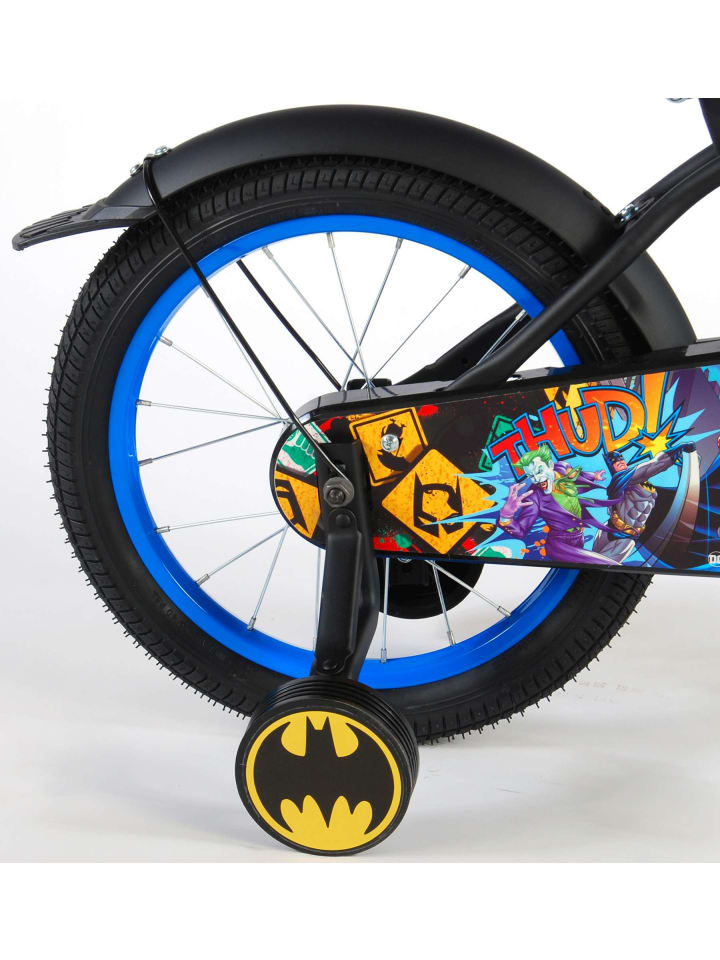 Volare Kinderfahrrad Batman für Jungen 16 Zoll Kinderrad in Schwarz 3 Jahre günstig kaufen onesize