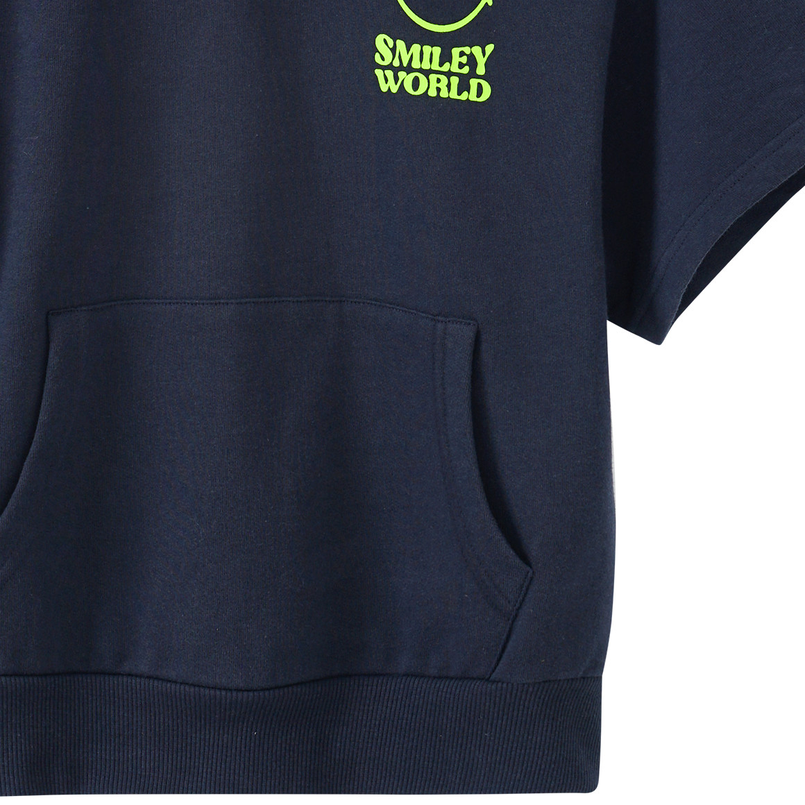 SmileyWorld Hoodie in Kurzarm
