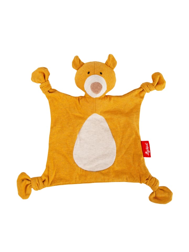 Sigikid Schnuffeltuch Bär in gelb günstig kaufen onesize