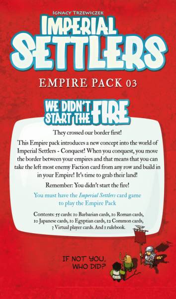 Imperial Settlers: We didn`t Start the Fire (Exp.) (engl.)
