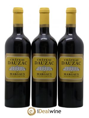 Château Dauzac 5ème Grand Cru Classé  2016 - Lot de 3 Bouteilles
