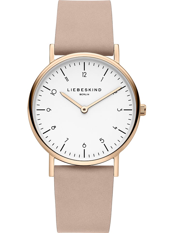 Liebeskind Quarzuhr in Rosa/ Roségold/ Weiß günstig kaufen onesize