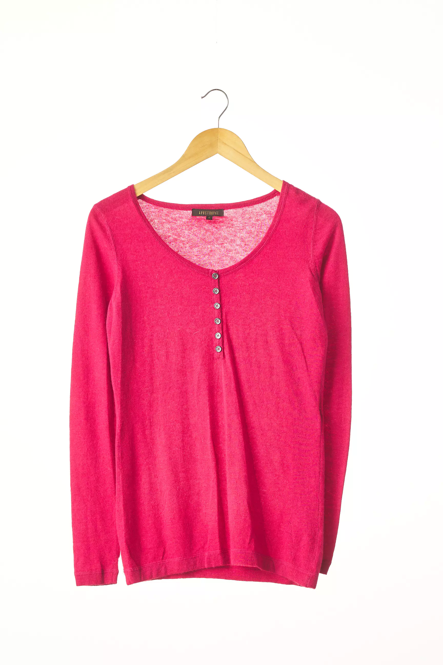 Apostrophe Pulls Femme couleur rose
